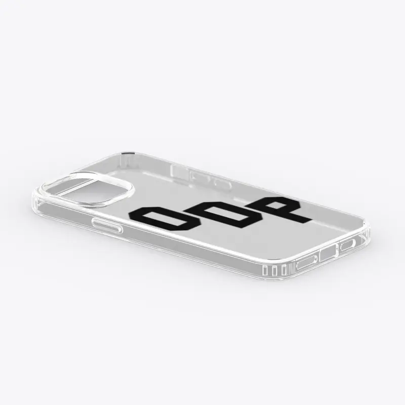 ODP Varsity Clear case - Black