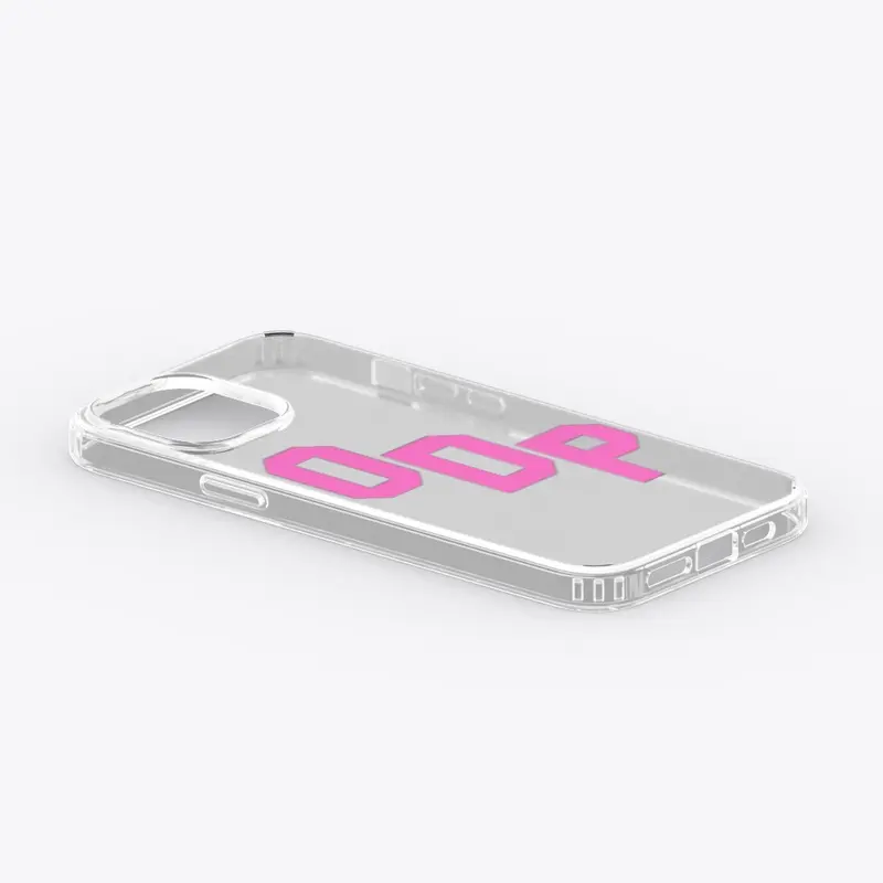 ODP Varsity Clear case - Pink