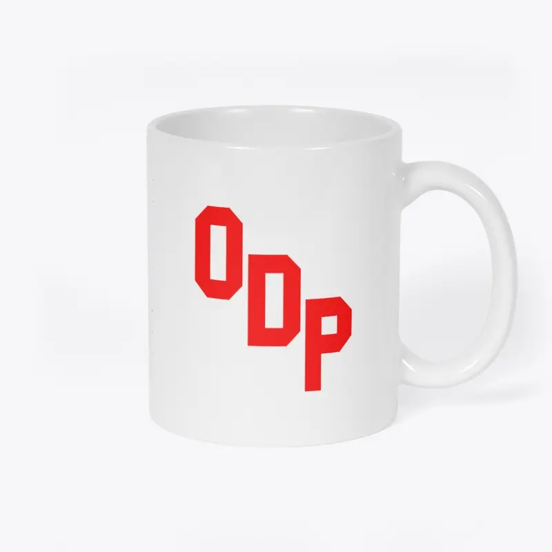 ODP Varsity Logo Mug - Red